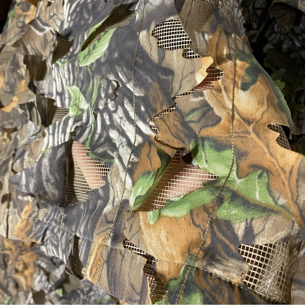 Green Trail Hard Woods Camouflage Leafy Suit Gillie Suit Camo Suit L/XL - Picture 8 of 16